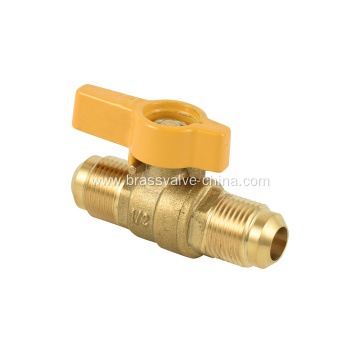 Brass or lead free brass Flare x Flare Gas Ball Valve